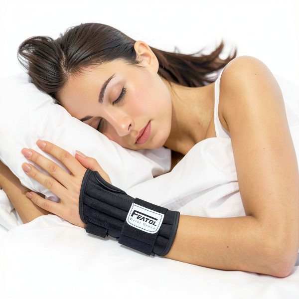 Carpal Tunnel Wrist Braces by FEATOL for Men and Women-2