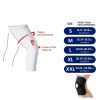JOMVD Knee Brace Neoprene Adjustable Gray-5
