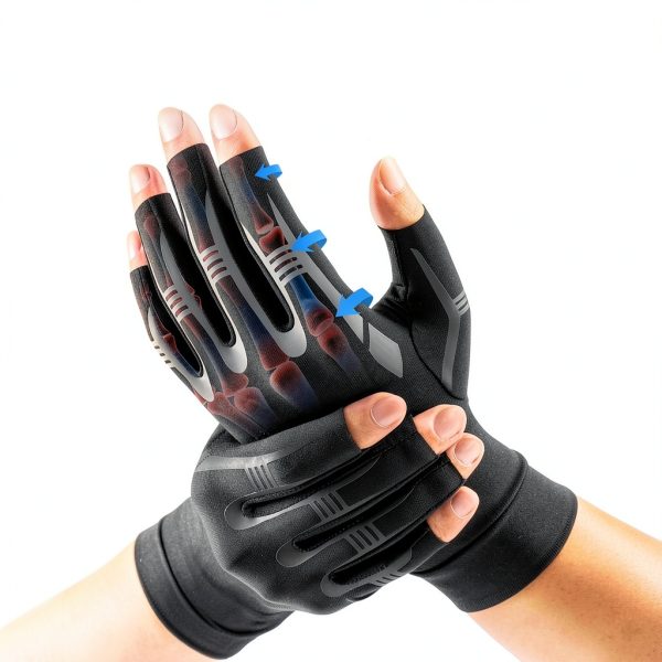 Compression Arthritis Gloves FREETOO 360 Support-2