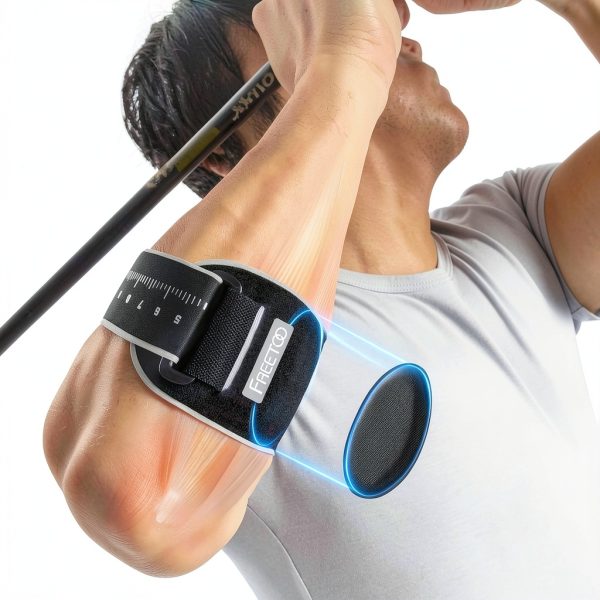 Tennis Elbow Brace FREETOO Support Relief-3