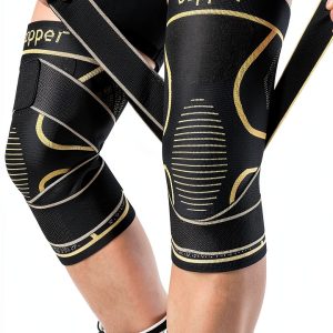 Copper Knee Braces by MEIDDANO Health & Household-0