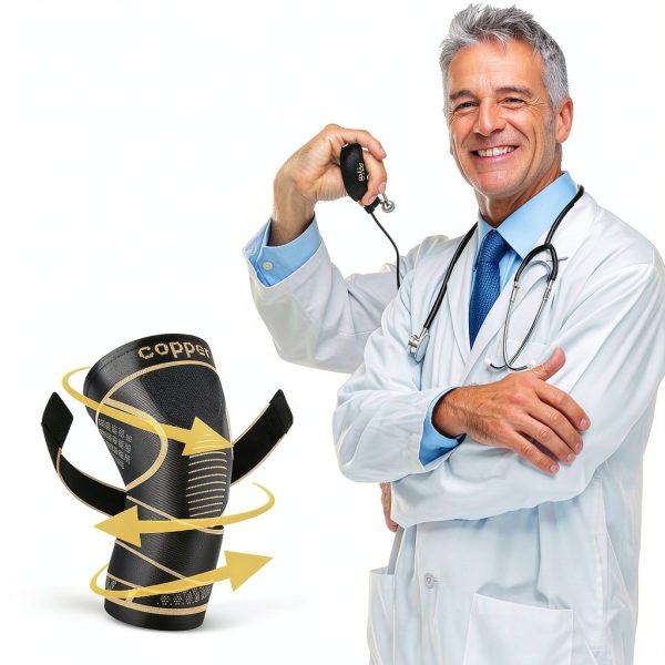 Copper Knee Braces by MEIDDANO Health & Household-2