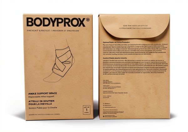 Ankle Braces by Bodyprox, Neoprene Support for Ankle Injury-6