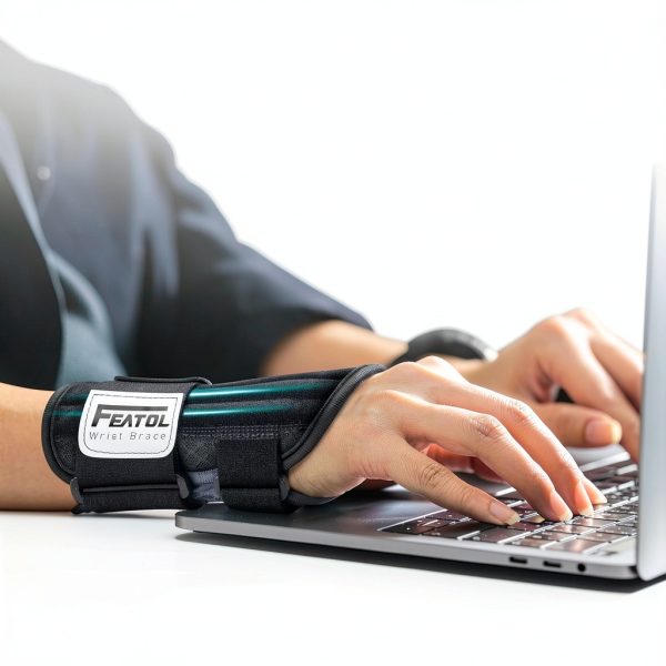 Carpal Tunnel Wrist Braces by FEATOL for Men and Women-1