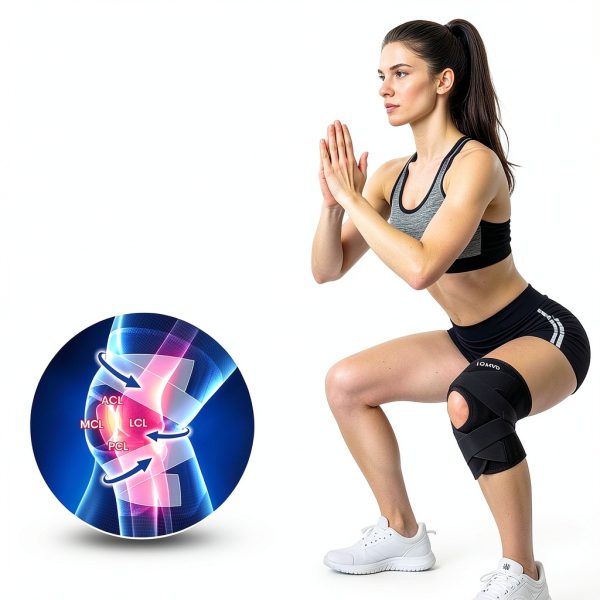 JOMVD Knee Brace Neoprene Support for Adults-3