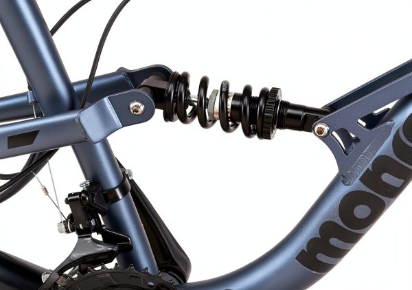Mongoose Mountain Bike Slate Blue 26-Inch Wheels-4