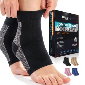 PhysFlex Compression Socks for Men Women Plantar Fasciitis-0