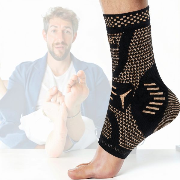 INDEEMAX Copper Ankle Brace Compression Support-7