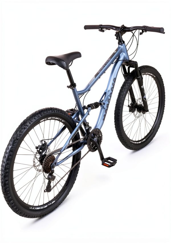 Mongoose Mountain Bike Slate Blue 26-Inch Wheels-1