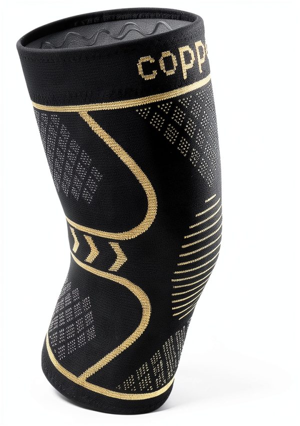 Copper Knee Braces by Qishytio Unisex Adult Knee Support-1