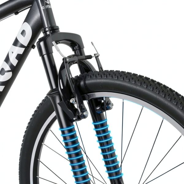 Mountain Bike Brightpeak X5 Black Carbon Steel-4