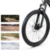 Ecarpat 26 Inch Suspension Mountain Bike Gray Green 21-Speed Dual Disc-1