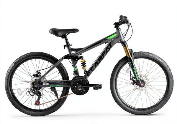 Ecarpat Mountain Bike 27.5 Inch Dual Suspension 21-Speed Disc Brake-2