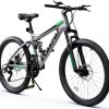 Ecarpat Mountain Bike 27.5 Inch Dual Suspension 21-Speed Disc Brake-0