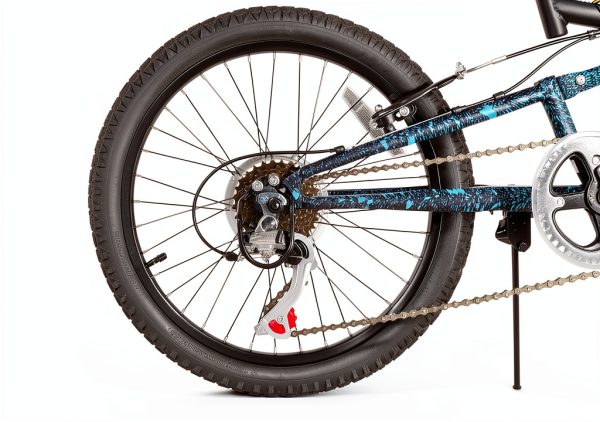 Dynacraft Mountain Bike Air Zone Aftershock 20" Blue Dual Suspension-5