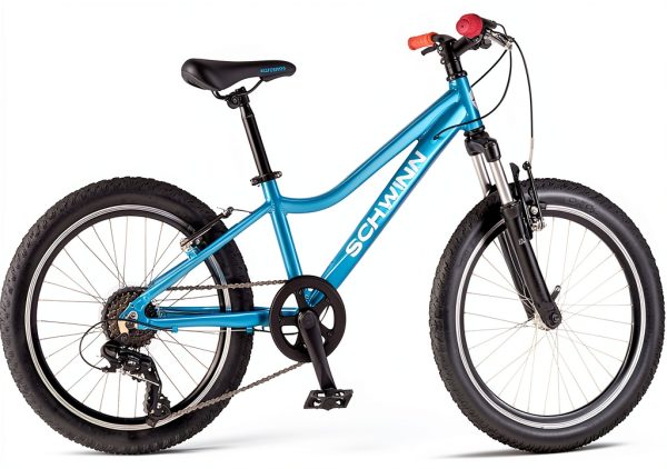 Schwinn High Timber Youth Mountain Bike Teal 20-29 Inch Aluminum Frame-1