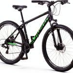 Schwinn Mountain Bike High Timber 29-Inch Black/Green Aluminum Frame-0