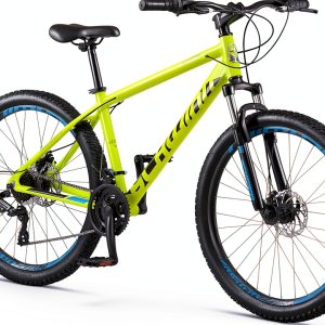 Schwinn High Timber Yellow Mountain Bike 21-Speed 27.5-Inch Wheels-0