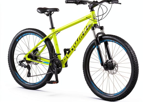 Schwinn High Timber Yellow Mountain Bike 21-Speed 27.5-Inch Wheels-0