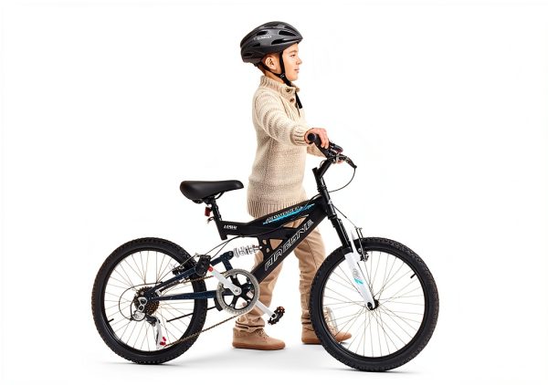 Dynacraft Mountain Bike Air Zone Aftershock 20" Blue Dual Suspension-8