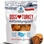 Turkey & Sweet Potato Dog Jerky Farmland Traditions - Grain-Free 1 lb-0