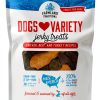 Farmland Traditions Dogs Love Jerky Dog Treats Chicken Beef Turkey 3lb-0